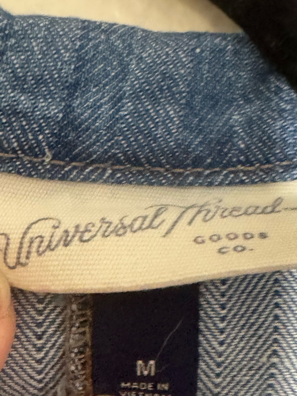 Universal Thread Light Blue Denim Shirt Dress - Picture 5 of 6